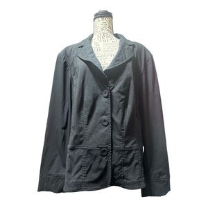 Lane Bryant Classic Black Women's Blazer Jacket size20